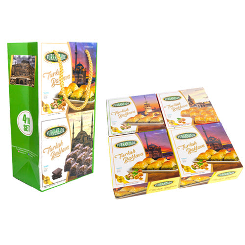263 Çantalı 4&#8217;lü Baklava Seti