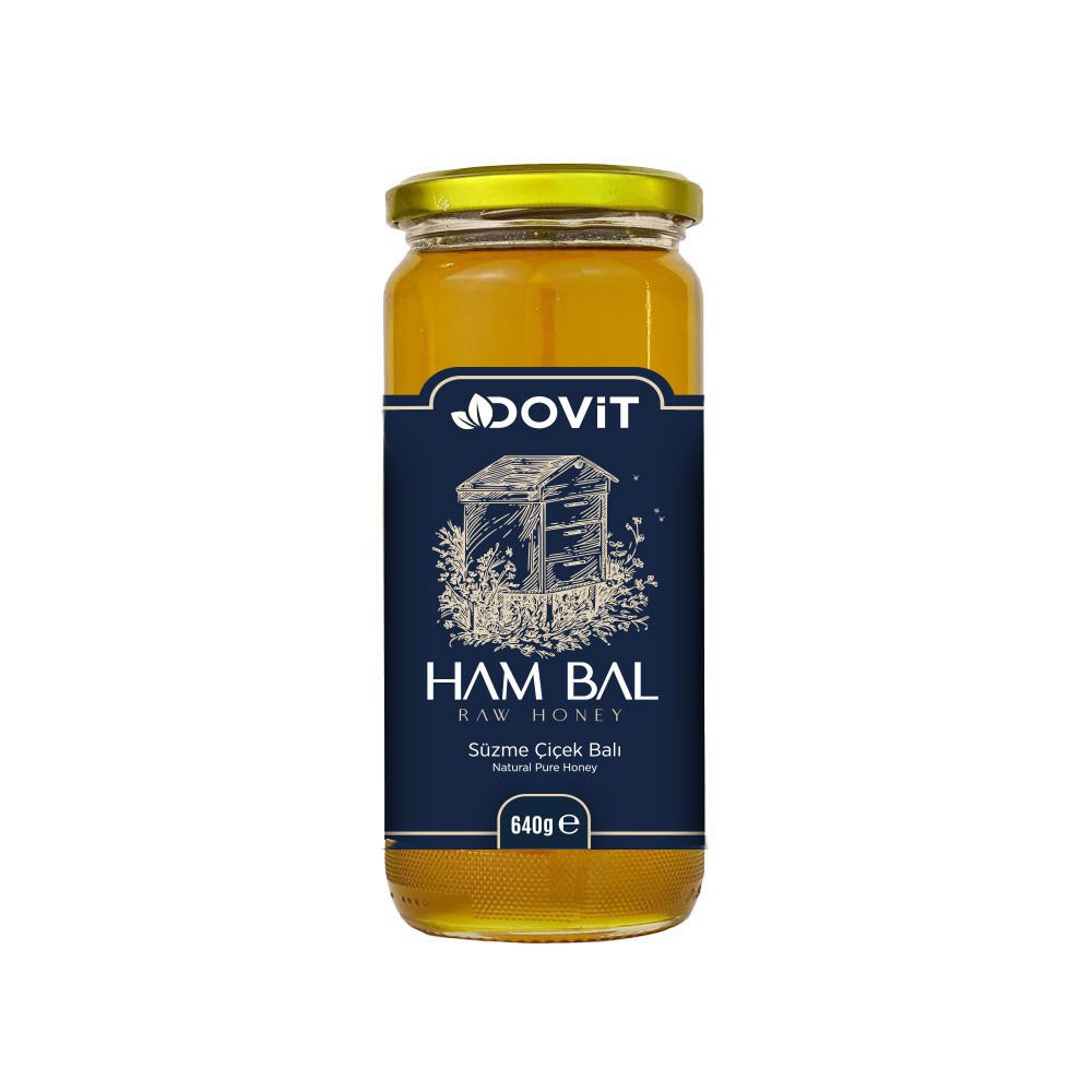 DOVİT SÜZME ÇİÇEK HAM BALI 640 GR-12 Adet