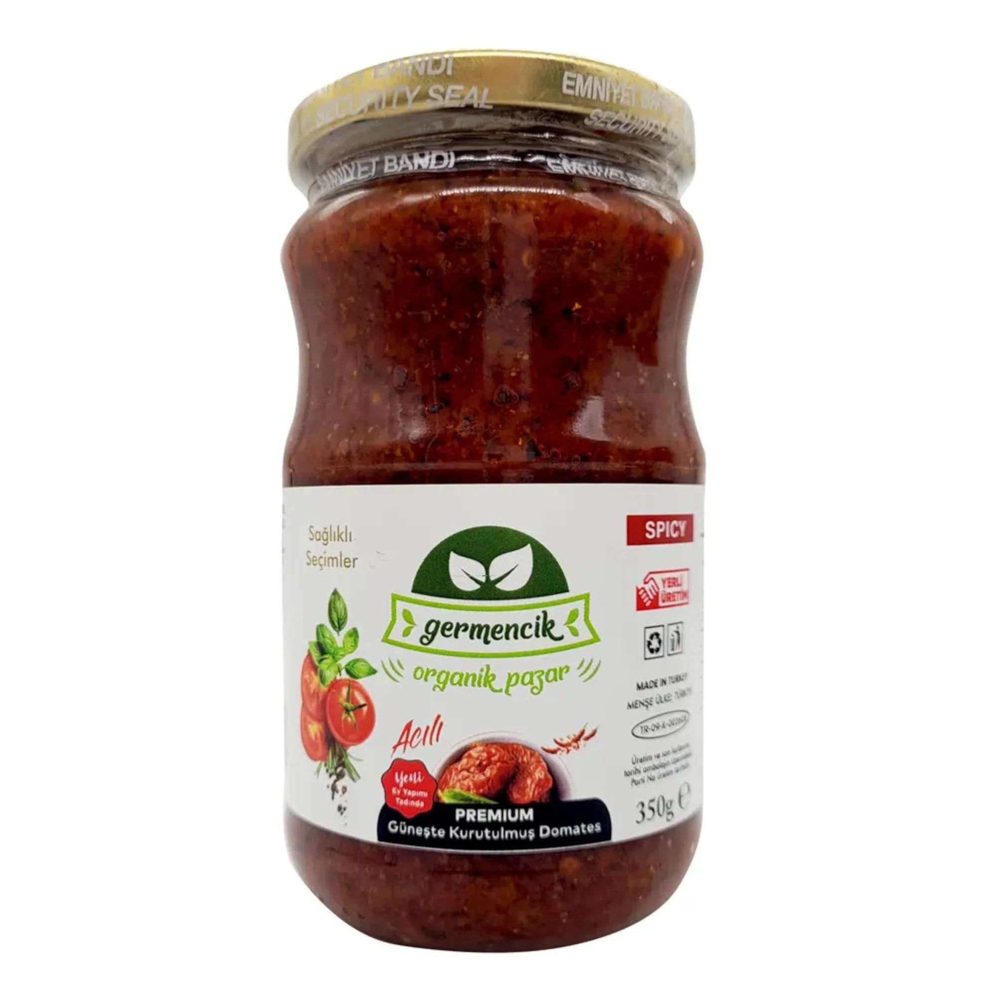 Acılı – Kuru Domates Ezmesi – 350 gr.-12 ADET