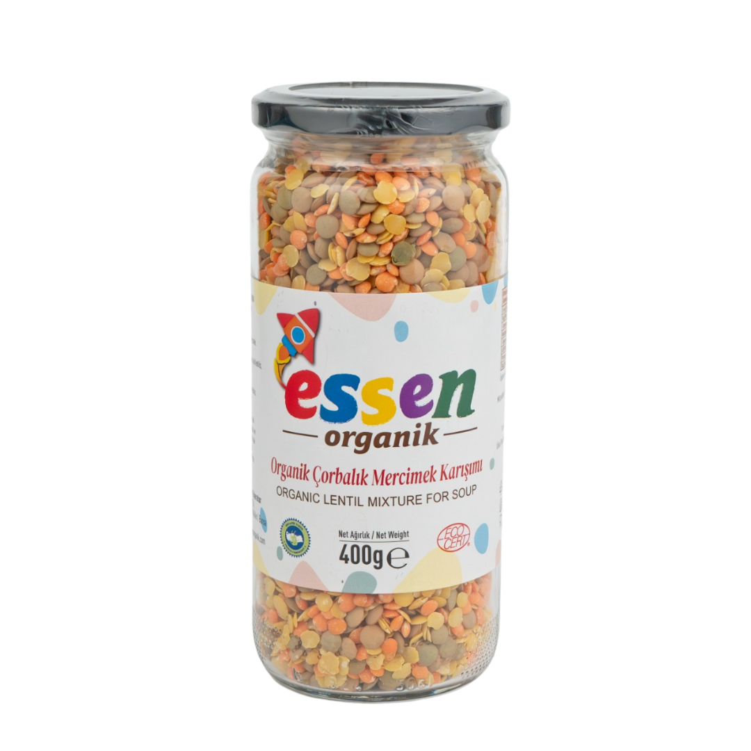 ESSEN - Organik Mercimek Karışımı 400 gr - 12 Adet