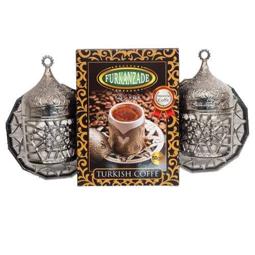 4513 Gümüş Kahve Seti