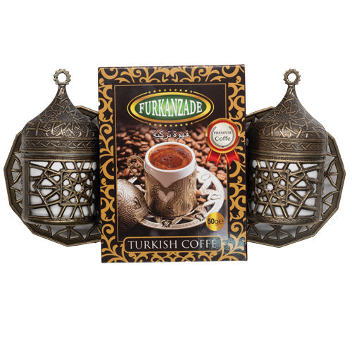 4531 Antik Yeşil Kahve Seti