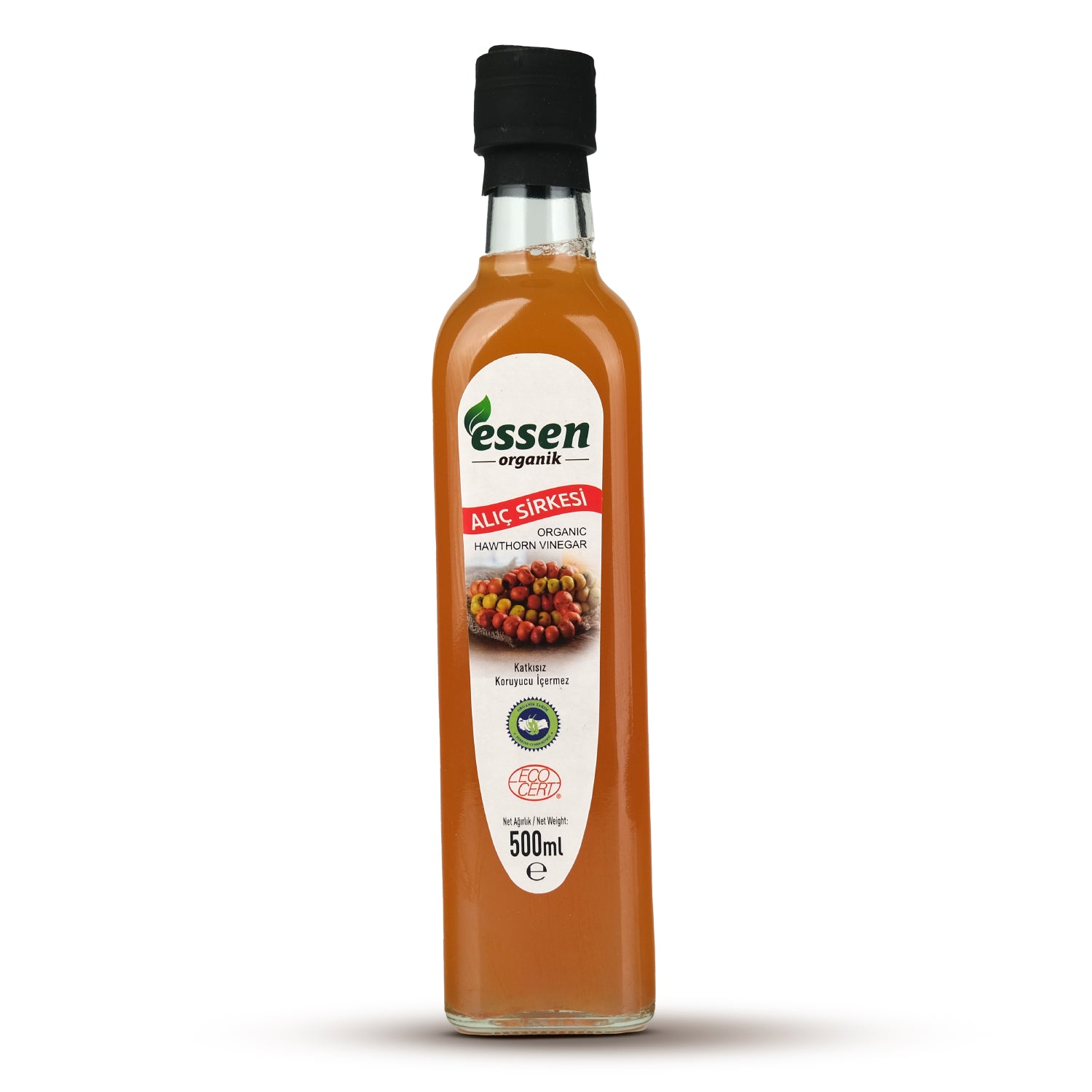 ESSEN - Organik Alıç Sirkesi 500 ml - 12 Adet