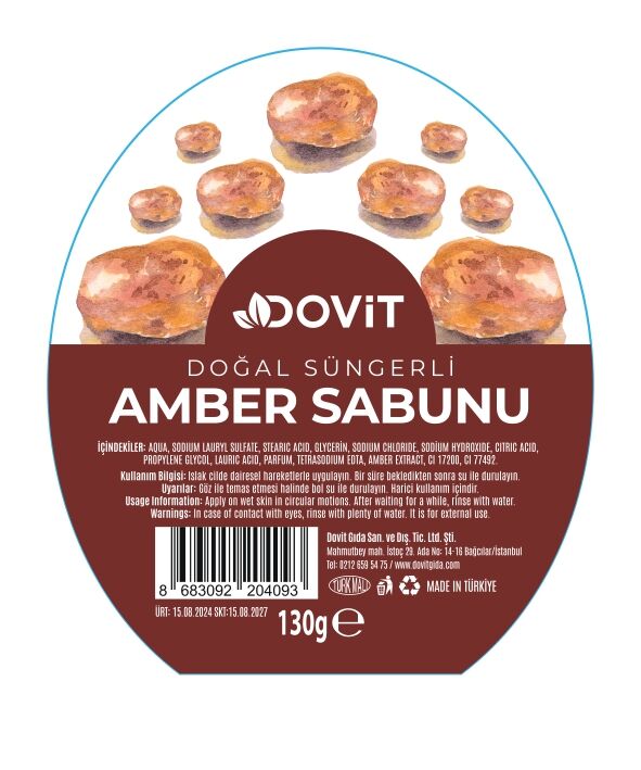 DOVİT AMBER SABUNU-12 Adet