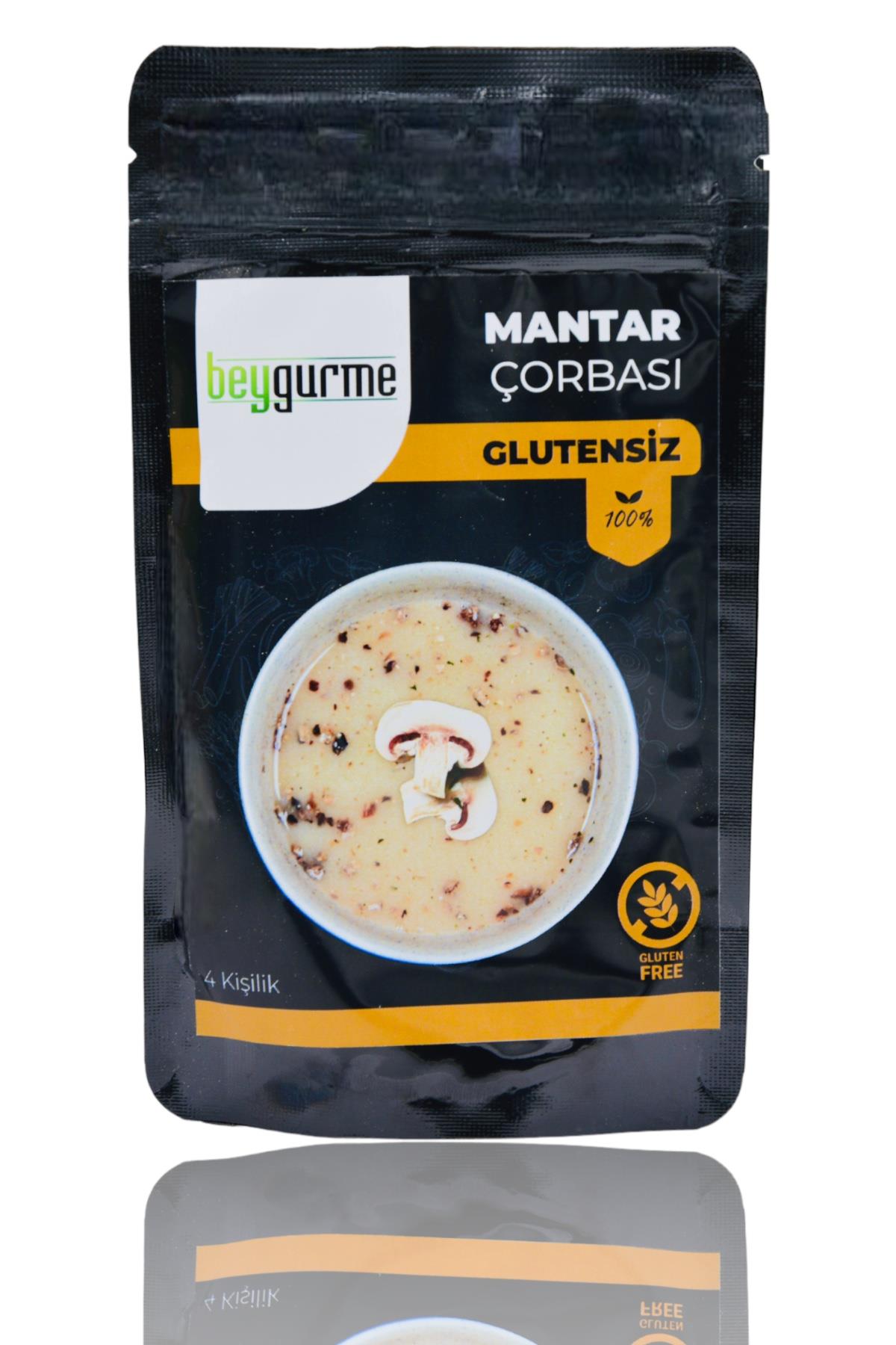 BEYORGANİK-BEYGURME Glutensiz Mantar Çorbası 70gr-12 Adet