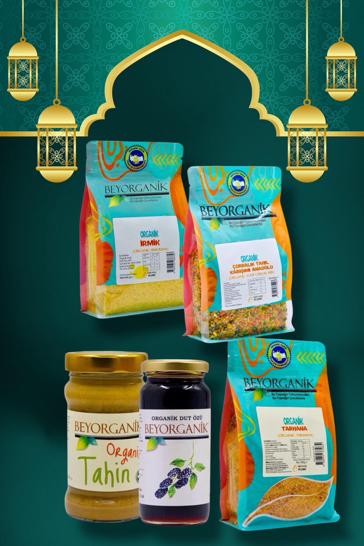 BEYORGANİK-Beyorganik Organik Ramazan Paketi 5'li-12 Adet