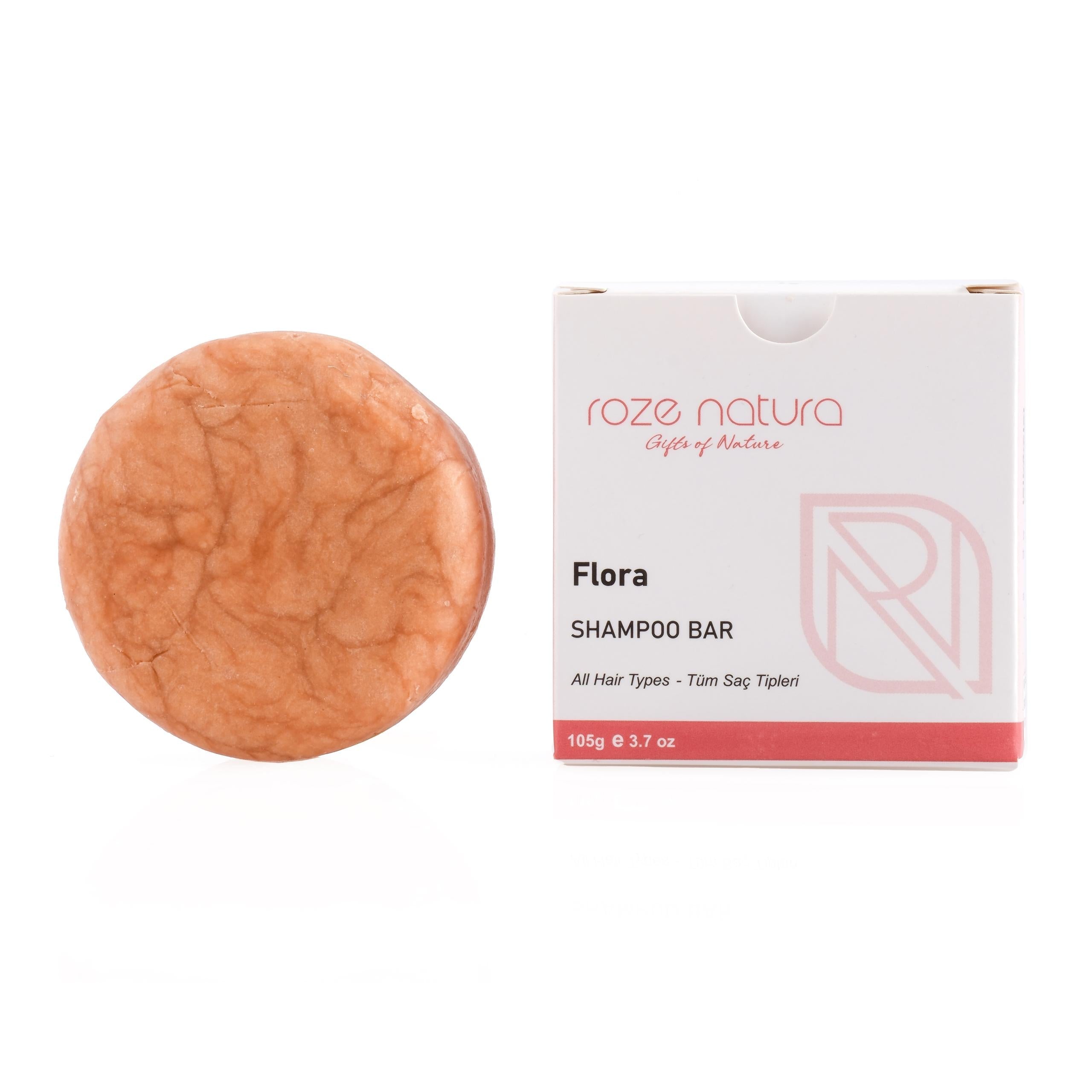 Flora Katı Şampuan 105 g - 12 Adet