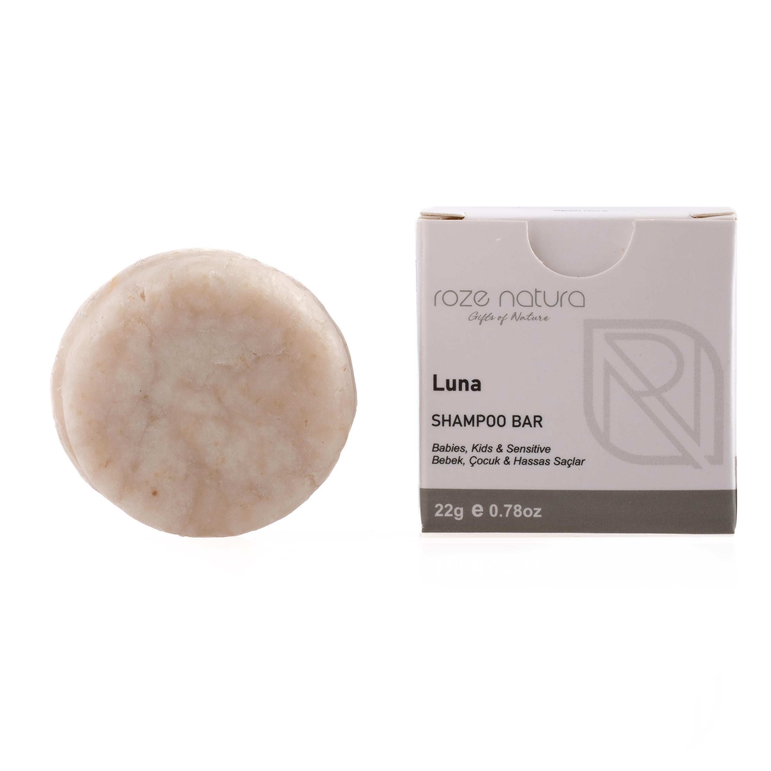Luna Mini Katı Şampuan  22 g - 12 Adet