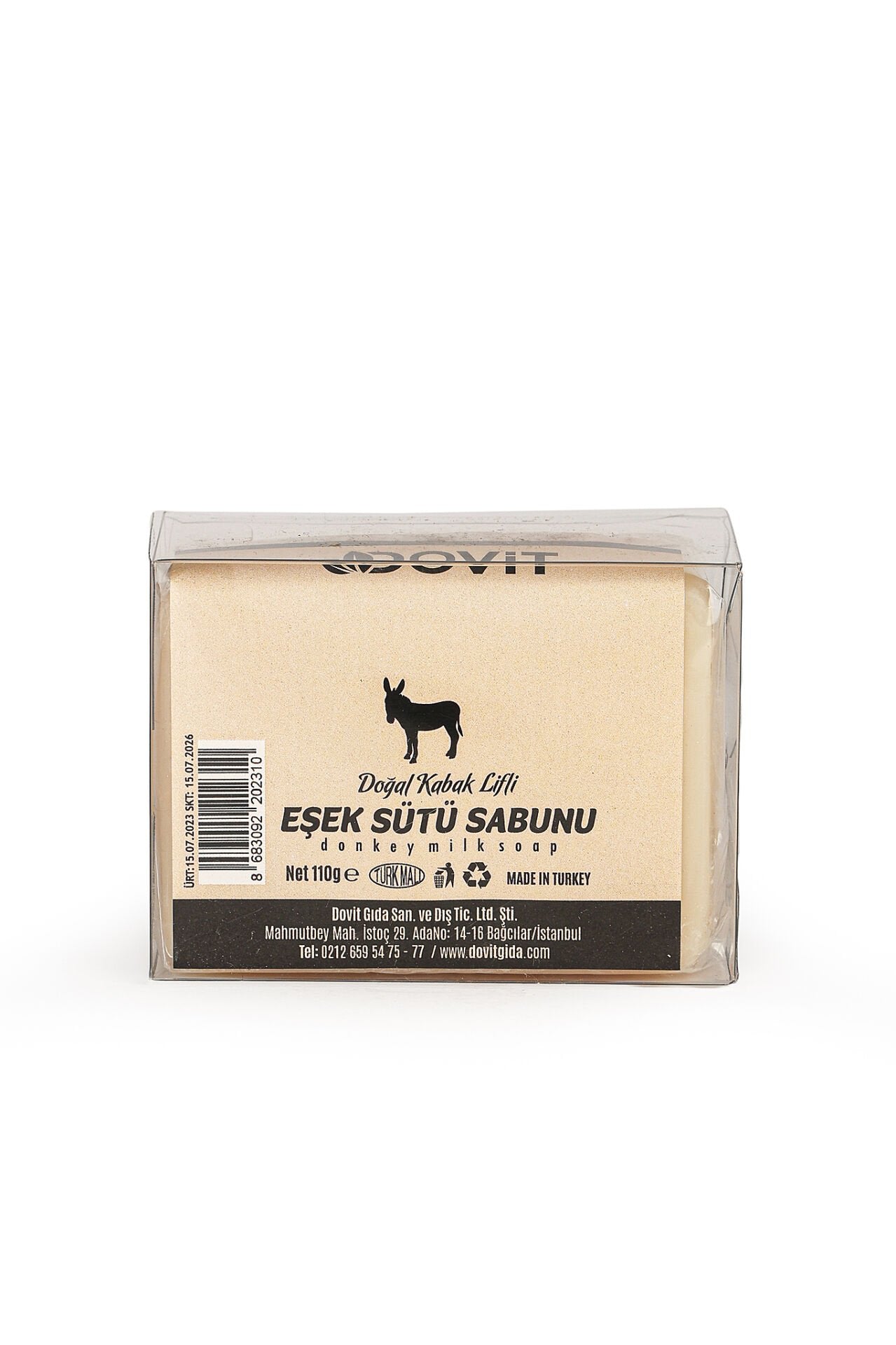 DOVİT EŞEK SÜTLÜ SABUN 110 GR-12 Adet
