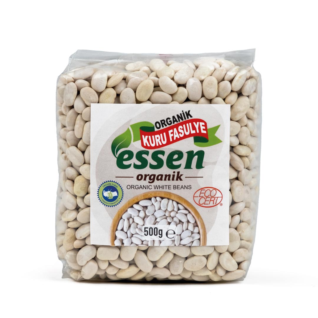 ESSEN - Organik Kuru Fasulye 500 Gr - 12 Adet