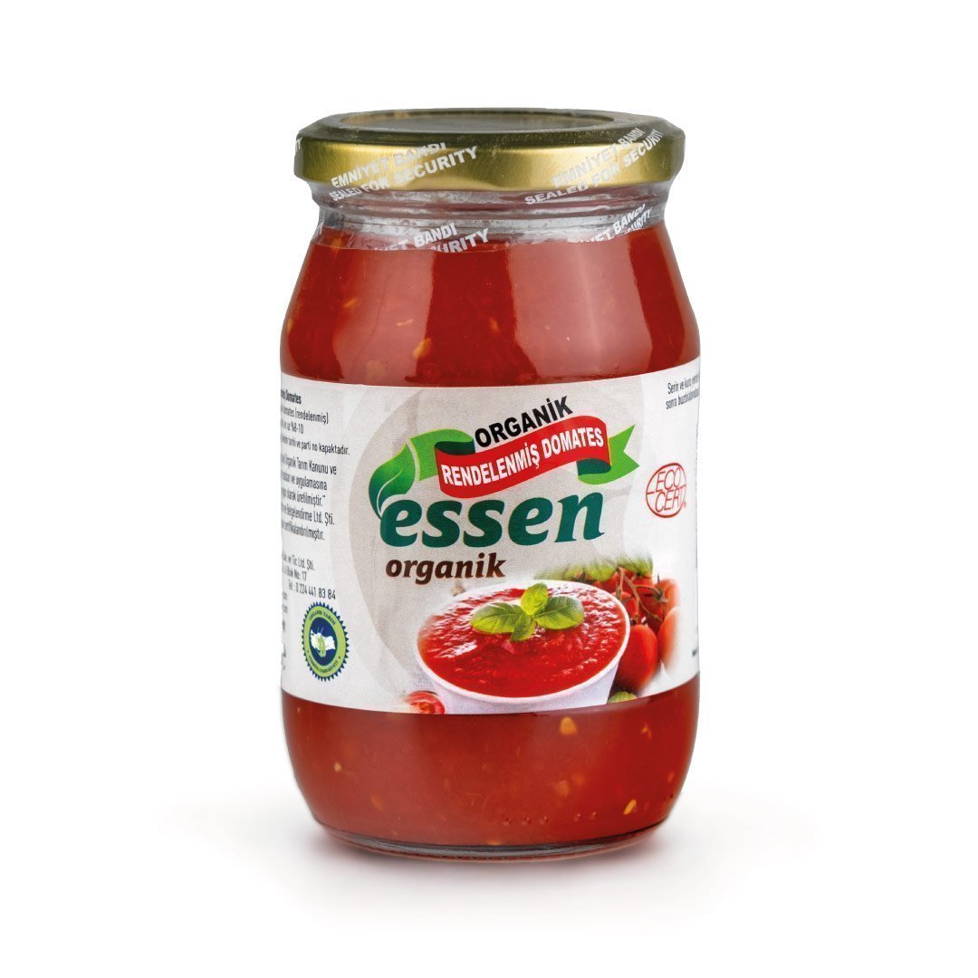 ESSEN - Organik Rendelenmiş Domates 345 Gr - 12 Adet