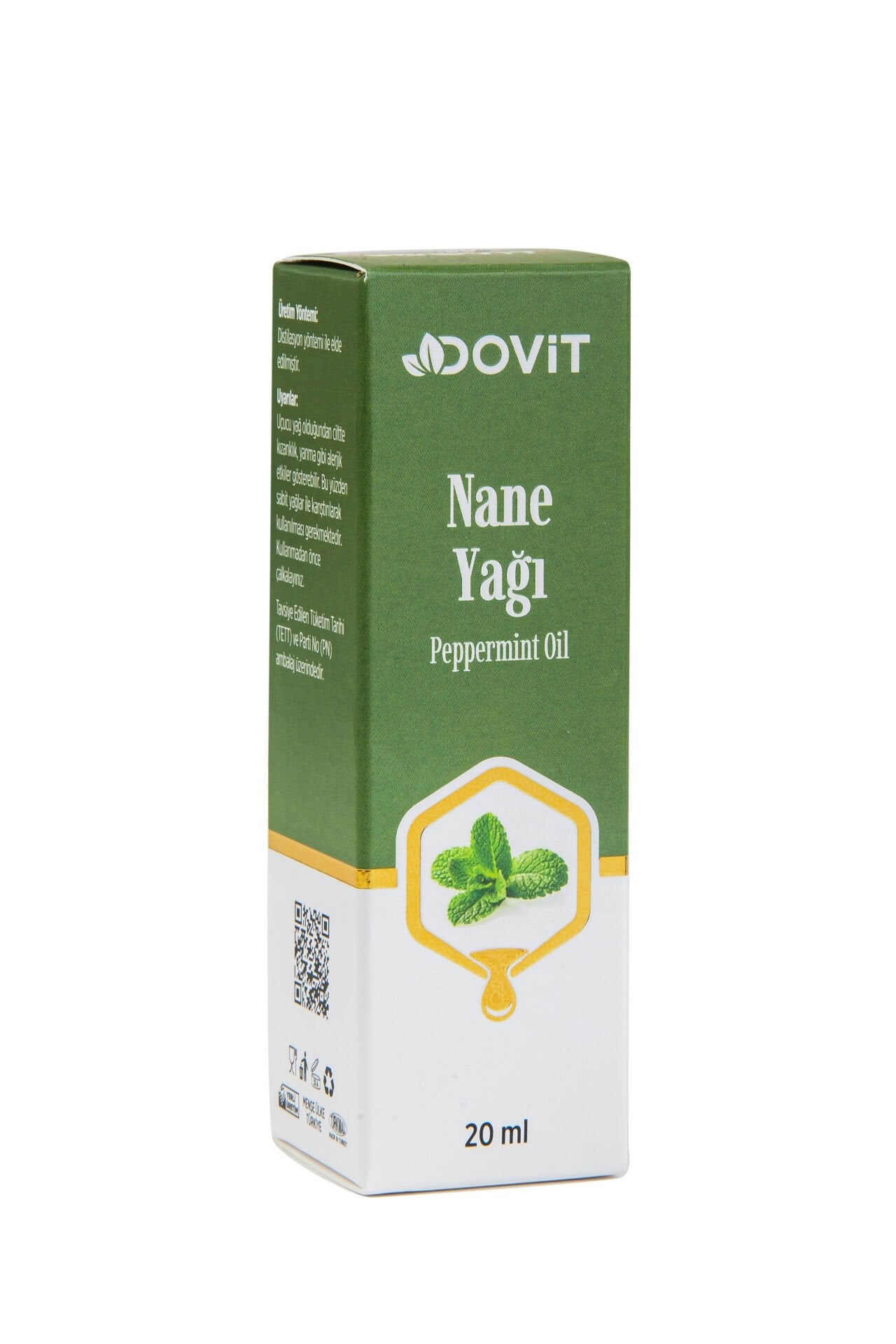DOVİT NANE YAĞI 20 ML (DİSTİLASYON)-12 Adet