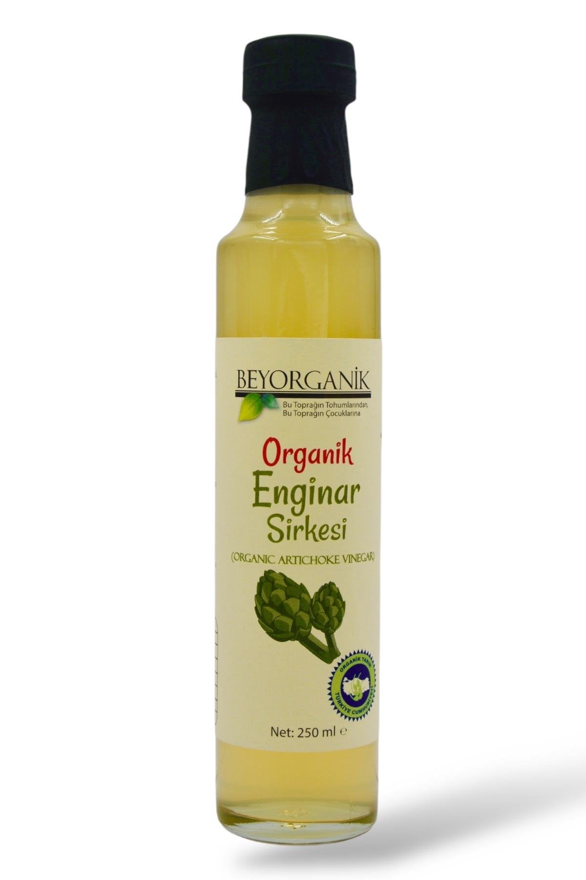 BEYORGANİK-Organik Enginar Sirkesi 250ml-12 Adet