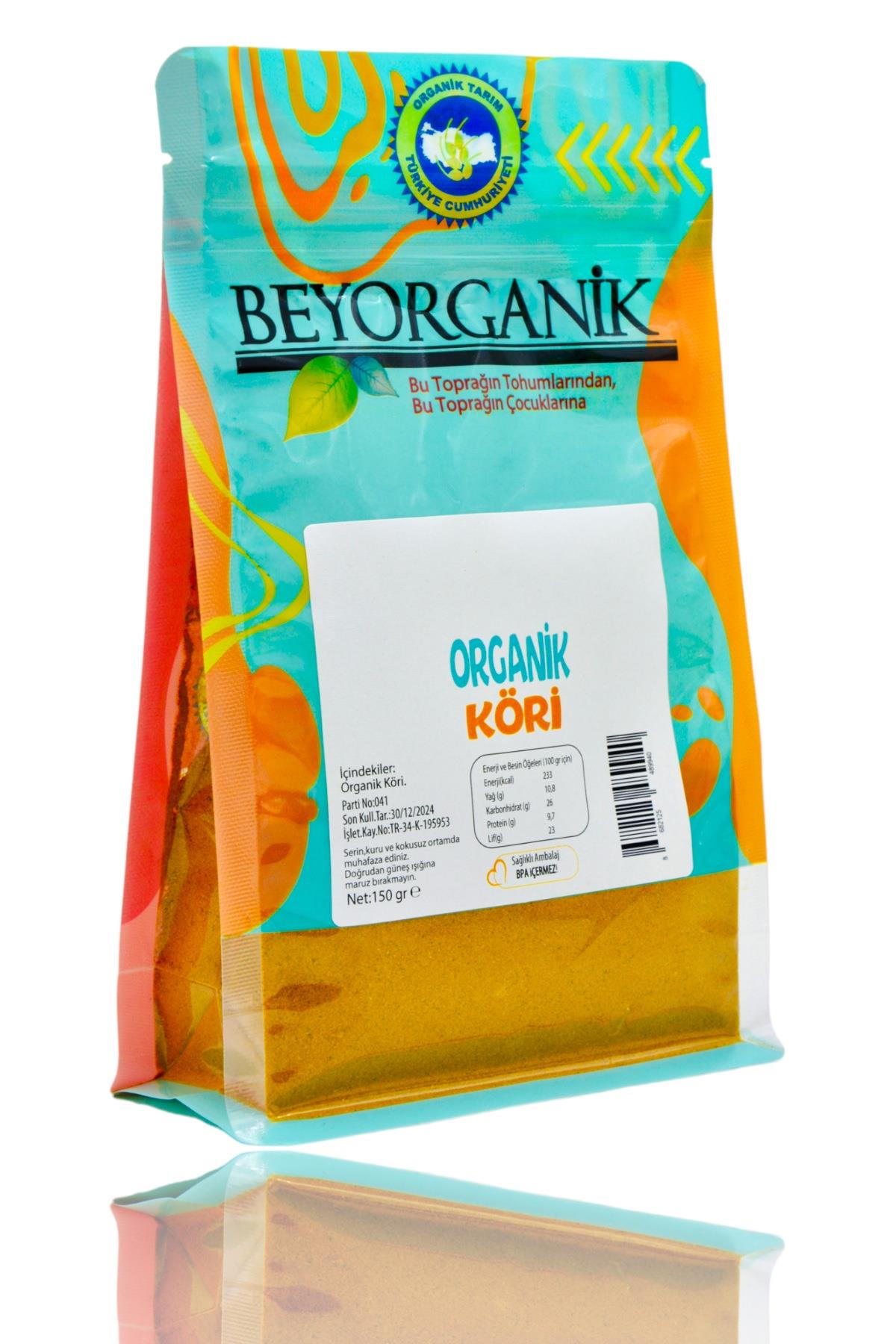 BEYORGANİK-Organik Köri 150 gr-12 Adet
