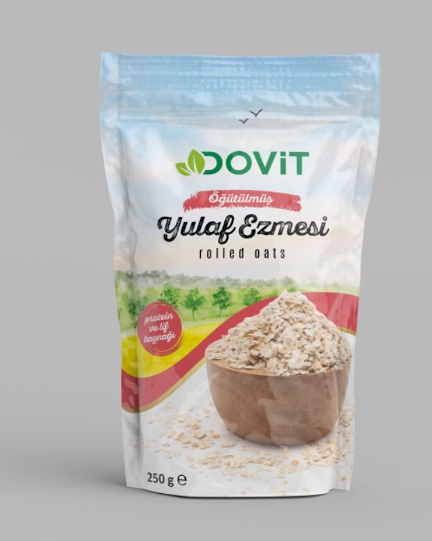 DOVİT YULAF EZMESİ 250 GR-12 AdDOVİT -12 Adet